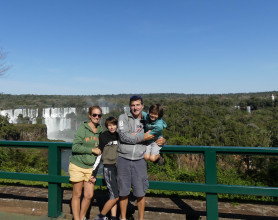 parque nacional Iguacu, as cataratas e o parque das aves